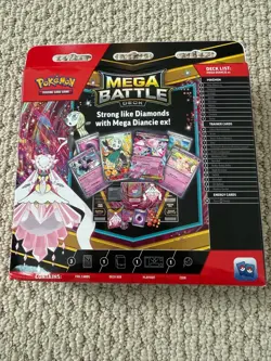 Pokemon TCG Mega Battle Deck Mega Diancie ex (Brand New. Sealed) - Image 2