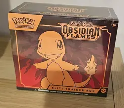 Obsidian Flames ETB Scarlet & Violet Pokemon TCG Factory Sealed ETB - Image 1