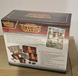 Obsidian Flames ETB Scarlet & Violet Pokemon TCG Factory Sealed ETB - Image 4