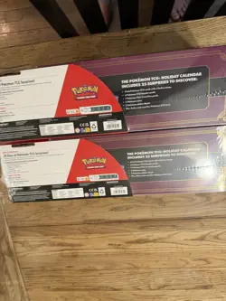 2 Pokemon TCG 2025 Holiday Advent Calendar Bundle Costco Exclusive Sealed - Image 3