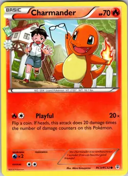 Charmander RC3/RC32 Generations: Radiant Collection Pokemon TCG NM - Image 1