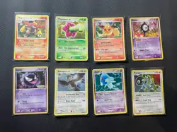 POKEMON TCG SEMI-VINTAGE HP/DMG HOLOS! UNSEEN FORCES UNOWN K & LEGEND MAKER! - Image 1