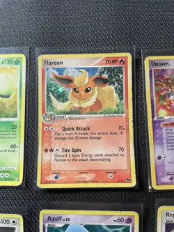 POKEMON TCG SEMI-VINTAGE HP/DMG HOLOS! UNSEEN FORCES UNOWN K & LEGEND MAKER! - Image 5