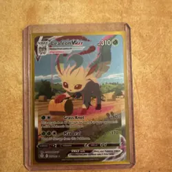 Leafeon VMAX 205/203 Alternate Art Secret Rare NM Pokemon TCG Evolving Skies - Image 1