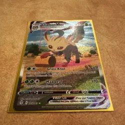 Leafeon VMAX 205/203 Alternate Art Secret Rare NM Pokemon TCG Evolving Skies - Image 3