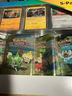 POKEMON TCG PALDEA FRIENDS MINI TIN 5 PACK - Image 5