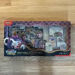 Pokemon TCG PALDEAN FATES Great Tusk Iron Treads Ex Premium Collection ? NEW - Image 1