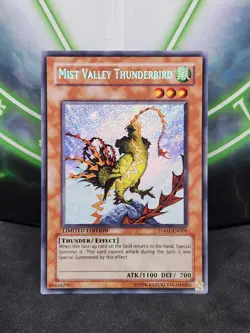 Yugioh Mist Valley Thunderbird HA01-EN004 Secret Rare Limited Edition NM - Image 1