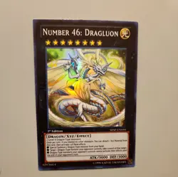 Yugioh Number 46: Dragluon SHSP-EN050 Super Rare 1st Ed - Image 1