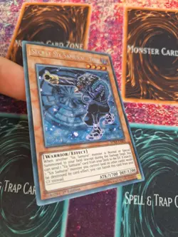 Yu-Gi-Oh! Secret Six Samurai - Doji SPWA-EN004 Secret Rare 1st Edition Near Mint - Image 2