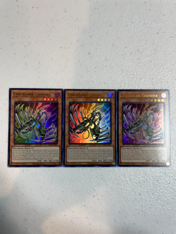 yugioh cyberdark chimera ultra rare 3x sdcs-en002 playset SDCS - Image 1
