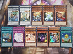 Yugioh Ancient Fairy Life Dragon Deck Core 33 cards ALIN World of Spirits Luna - Image 1