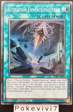 Carte YU-GI-OH! ACTIVATION ENNEACRIMAISSEAU PHRE-FR025 CR NEUF - Image 1