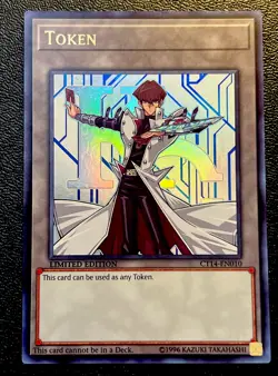 SETO KAIBA CORP Token CT14-EN010 NM Ultra Rare LIMITED EDITION YuGiOh Card! - Image 1