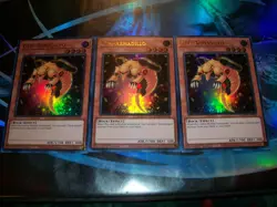 3x Gem-Armadillo 1st Edition Ultra Rare BLMM-EN108 Yu-Gi-Oh! - Image 1