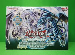 YuGiOh Saga Blue Eyes White Dragon Structure Deck Display New Sealed - Image 1