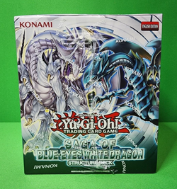 YuGiOh Saga Blue Eyes White Dragon Structure Deck Display New Sealed - Image 4