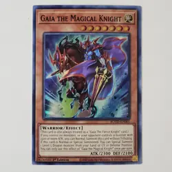 Gaia the Magical Knight - ROTD-EN001 - NM/VLP - Super Rare - 1st ed - Yugioh - Image 1