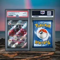 Pokemon Paldean Fate Black Star Promo CHARIZARD EX #74 Holo PSA 10 Graded Card - Image 2