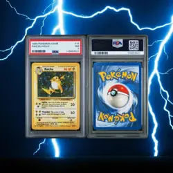 1999 Pokemon Game Base Raichu Holo #14 PSA 7 Graded TCG Card - Image 2