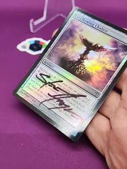 MTG Foil Everflowing Chalice Signed Steve Argyle Worldwake Black Sig *CCGHouse* - Image 4