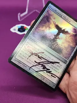 MTG Foil Everflowing Chalice Signed Steve Argyle Worldwake Black Sig *CCGHouse* - Image 5