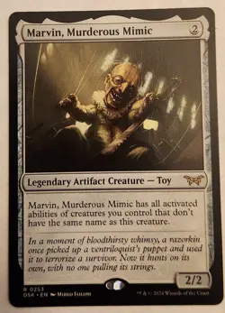Marvin, Murderous Mimic Duskmourn: House of Horror Regular - Image 1