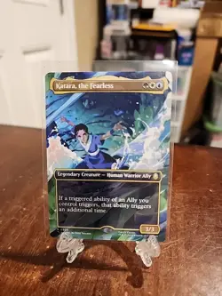 Katara, the Fearless - Borderless - Avatar - TLA MTG - Image 1