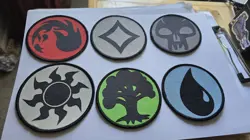 MTG Magic The Gathering Woven Patches Lot Collection Mana [Shirt Hoodie Sticker] - Image 1