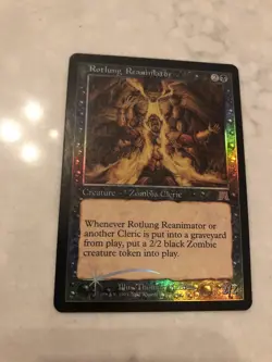 Rotlung Reanimator FOIL Rare MTG Onslaught Unplayed NM/MT CLEAN🔥🔥 - Image 1