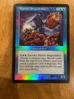 Foil Magic The Gathering Card Old Border Vintage Lot X4 LP - Image 2