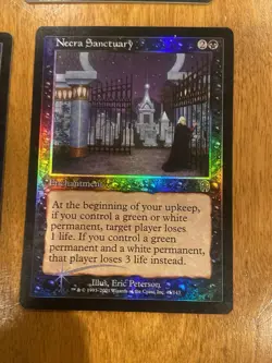 Foil Magic The Gathering Card Old Border Vintage Lot X4 LP - Image 3