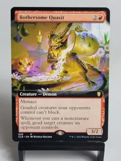 MTG - Commander Legends: Baldur's Gate - Extended Art - Bothersome Quasit - Image 1
