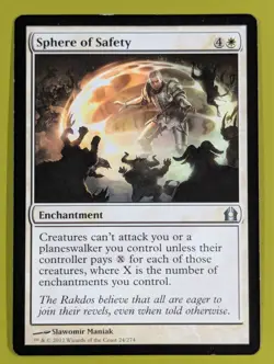Sphere of Safety x1 Return to Ravnica 1x MTG Magic the Gathering - Image 1