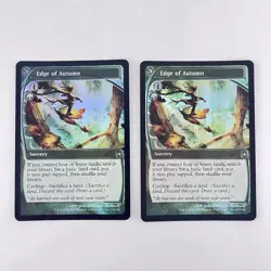 MTG Edge Of Autumn Future Sight X2 Foil Magic The Gathering TCG Cards - Image 2