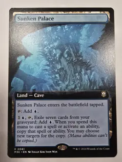 Sunken Palace (Extended Art) Commander: Modern Horizons 3 Regular Mtg - Image 1