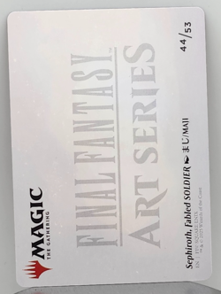 Sephiroth, Fabled SOLDIER Art Card - Art Series: FINAL FANTASY (ASFIN) - Image 2