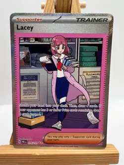 Pokemon Prismatic Evolutions - 175/131 Lacey - Special Illustration Rare - NM/M - Image 1