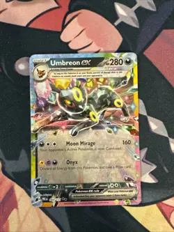 Umbreon EX 60/131 Double Rare Pokemon TCG Prismatic Evolutions NM - Image 1