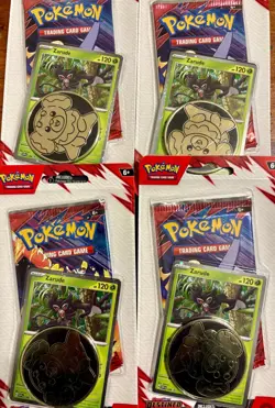 Pokemon TCG (4x) Destined Rivals Single Pack Blisters - Zarude (Factory SEALED) - Image 2
