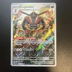 Pokemon TCG Kingambit 220/198 Scarlet & Violet NM/Mint Condition - Image 1