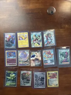 Pokemon Assorted Lot Of 13 - TCG English Japanese Ex IR AR FULL ART - Image 1
