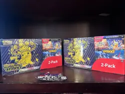 Pokemon Scarlet & Violet Surging Sparks ETB + Booster Bundle NEW Sealed - Image 4