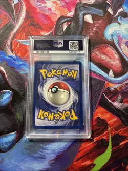 Pokemon Flareon Jungle 1st Edition NON Holo Rare #19 PSA 7 - Image 3