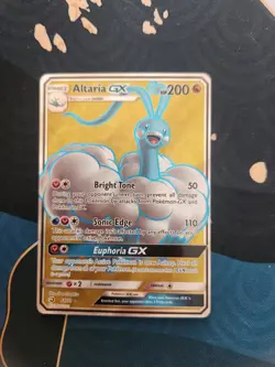 Altaria GX 68/70 Dragon Majesty Full Art Holo Pokemon Trading Card Game - Image 1