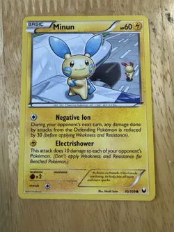 Minun Common Dark Explorers 40/108 Pokemon TCG - Image 1