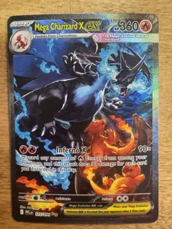 Mega Charizard X ex 125/94 ENGLISH SIR Phantasmal Flames NM Pack Fresh Pokemon - Image 1