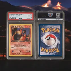 2000 Pokemon Rocket #21 Dark Charizard 1st Edition PSA 8 Graded Card - Image 3