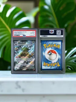 2024 Pokemon Paldean Fates #212 Forretress EX Shiny Ultra PSA 10 Graded Card - Image 2