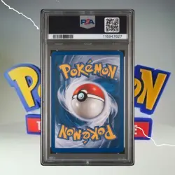 2003 Pokemon TCG Aquapolis #H32 Zapdos Holo PSA 8 Graded Card - Image 3